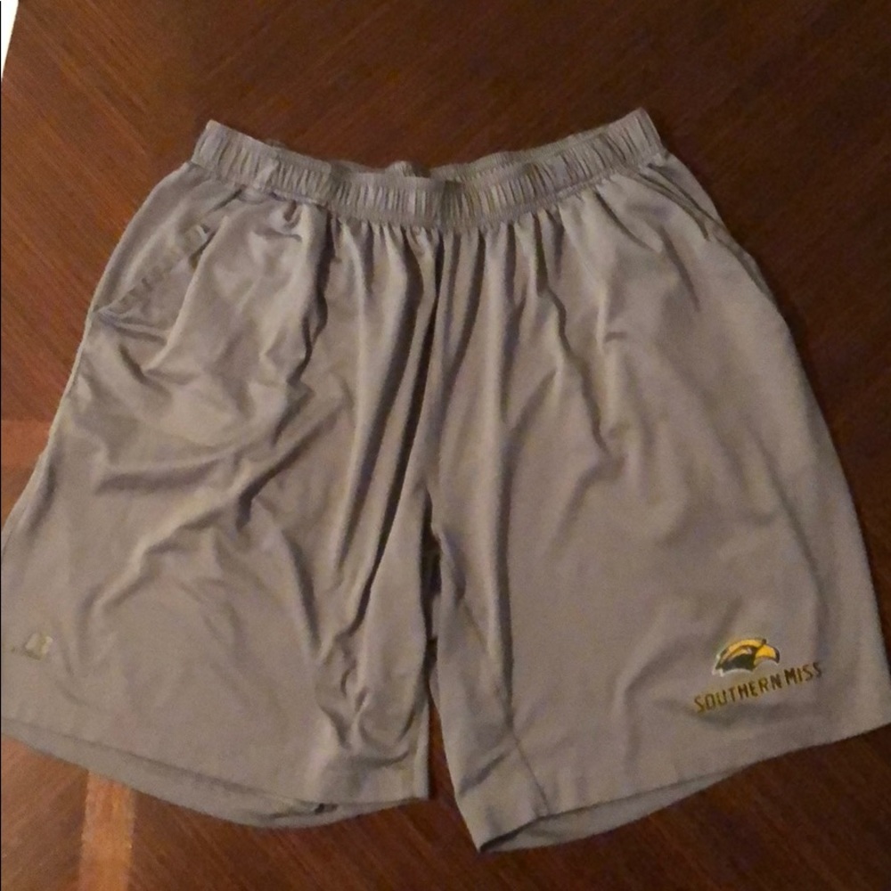 Russell Southern Miss athletic shorts